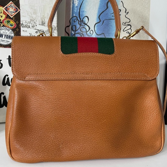 Gucci Leather 2 way bag - Picture 7 of 16